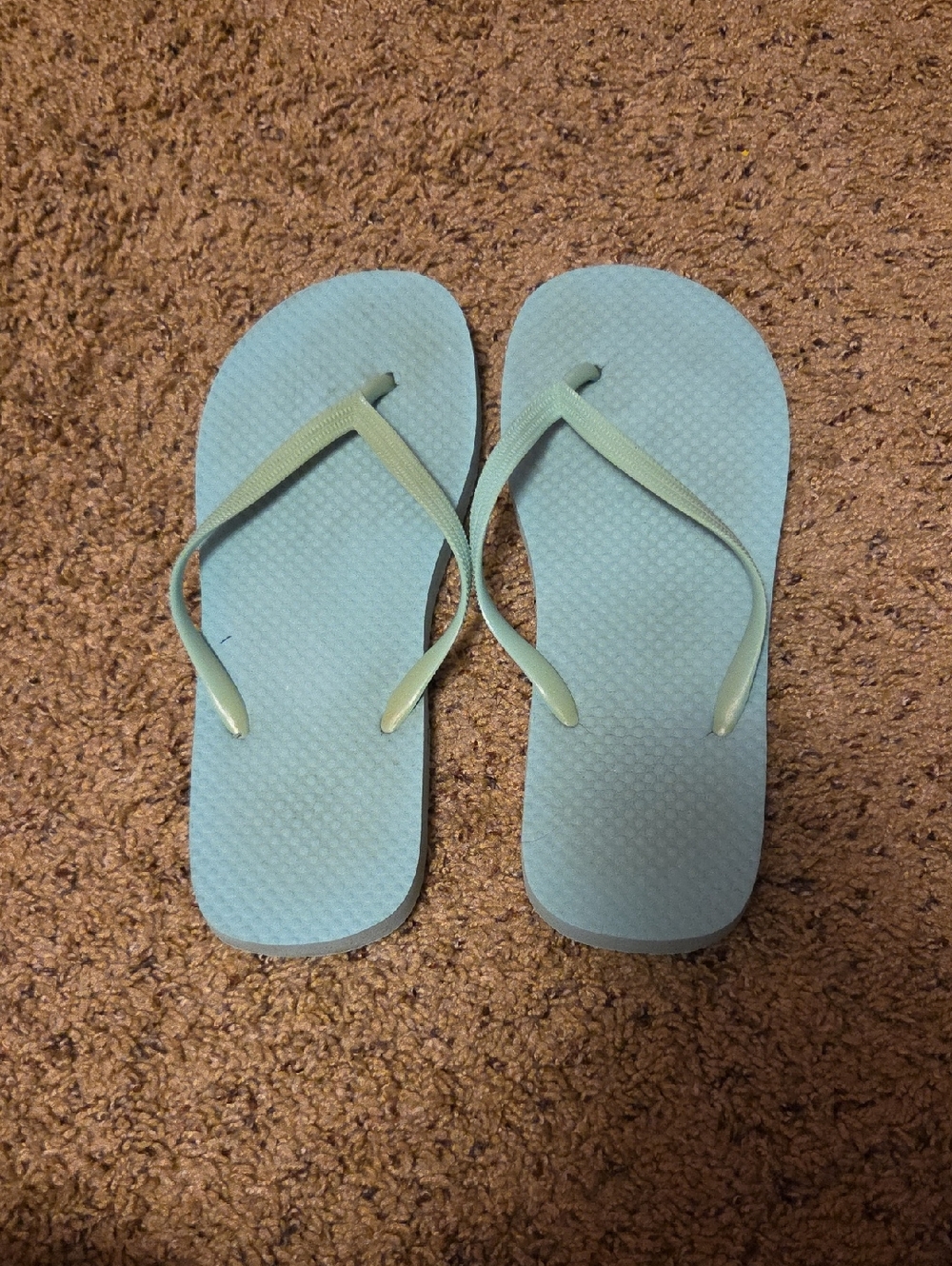 Old Navy Women's Teal Flip Flop Sandals
